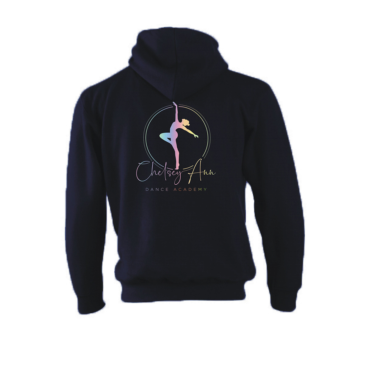 W72 Adult hooded Top - Chelsey Ann Dance Academy - Image 2
