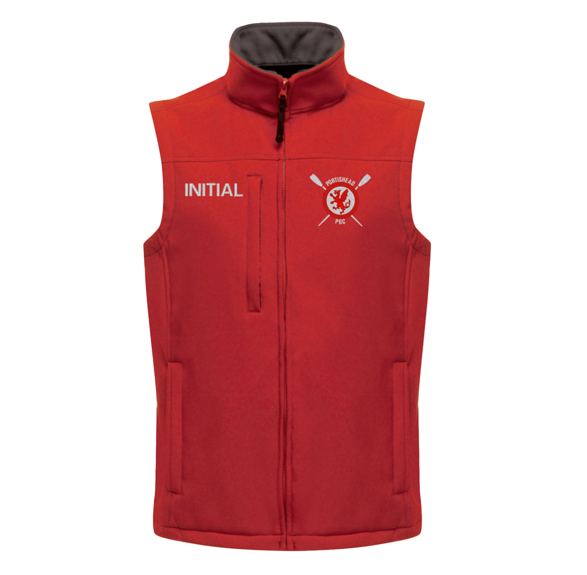 RG154 UNISEX SOFT SHELL GILET - Portishead PGC - Image 2