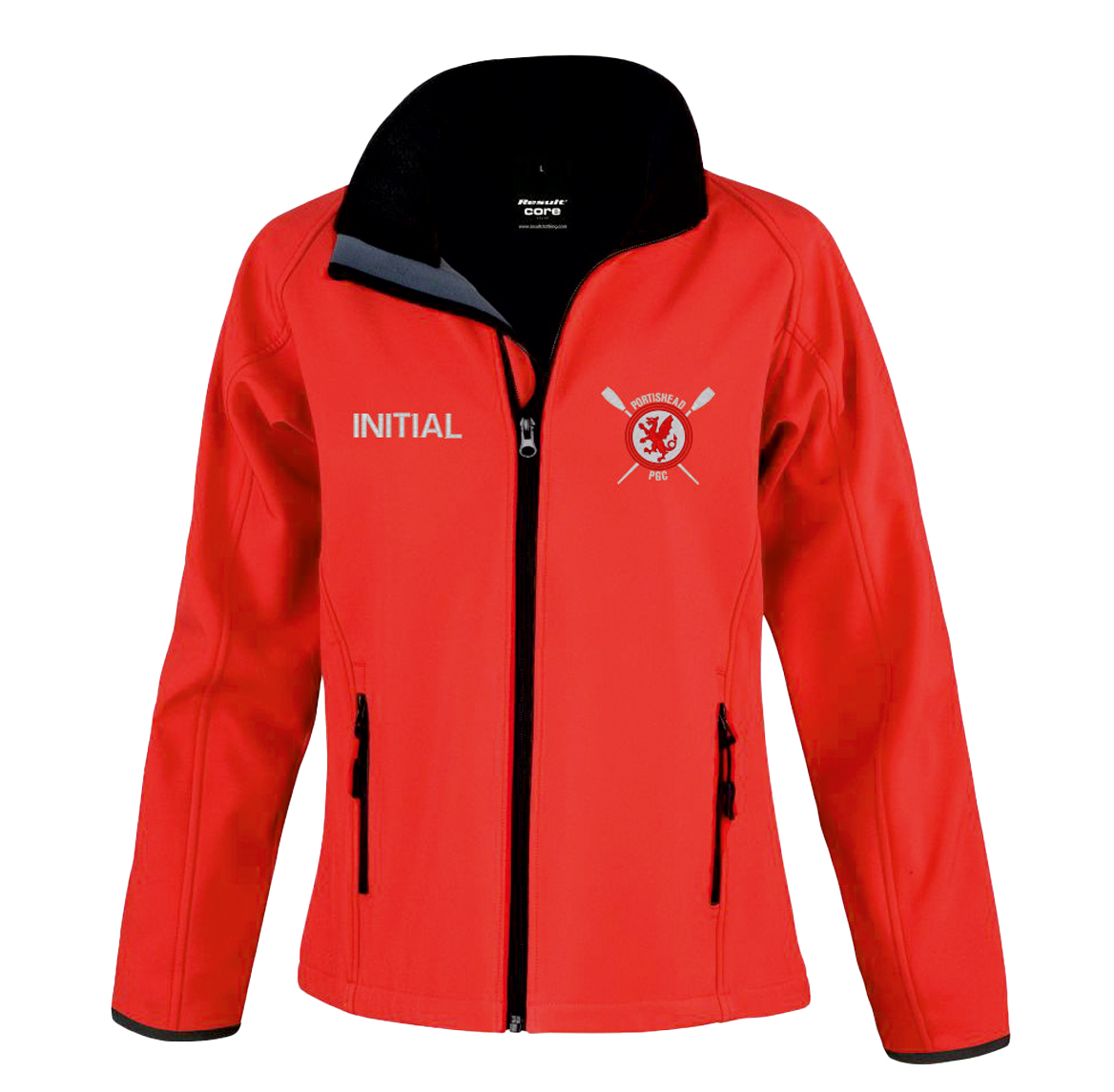 RS231F Ladies Soft Shell Jacket - Portishead PGC - Image 2
