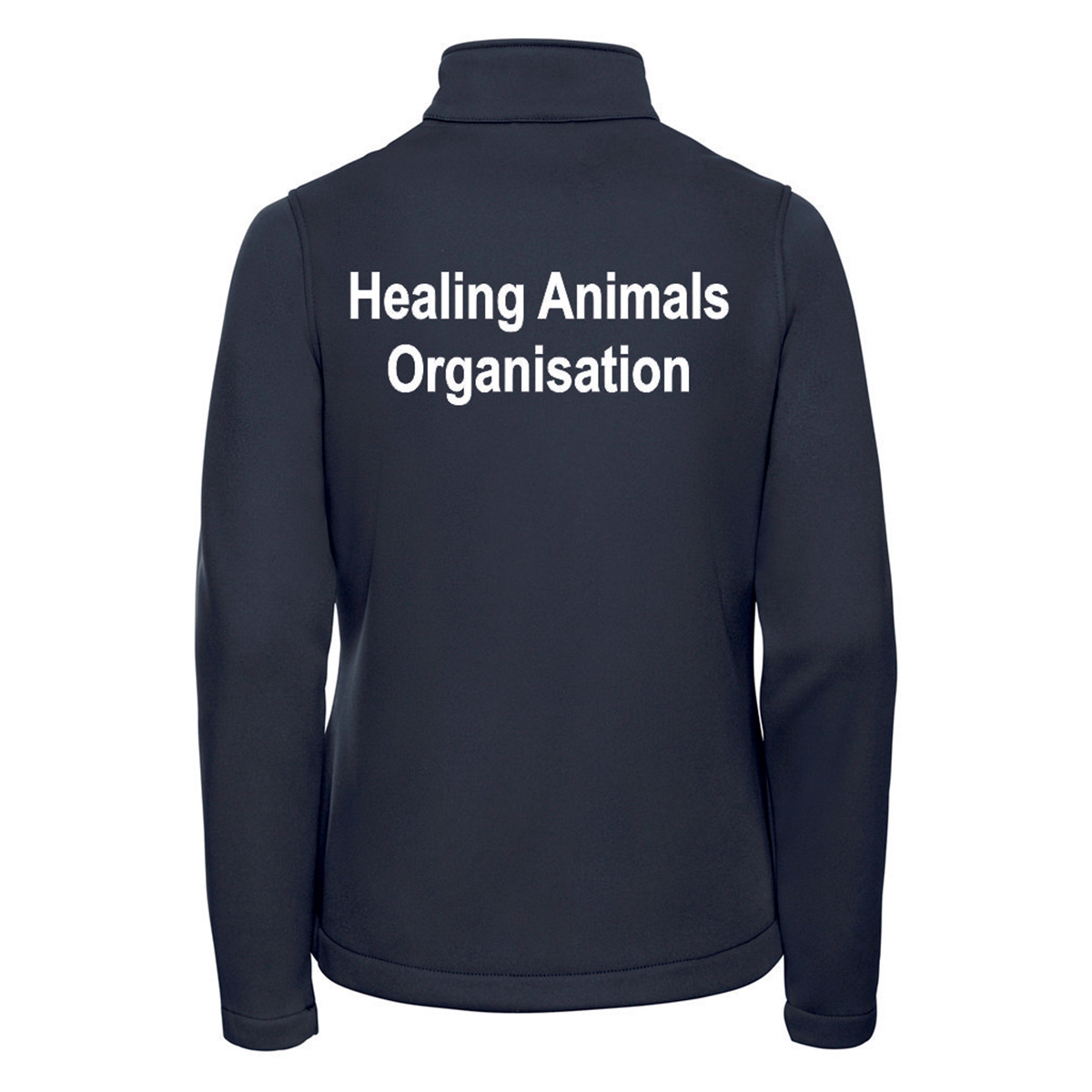 040F Ladies Soft shell Jacket - Healing Animals Organisation - Image 2