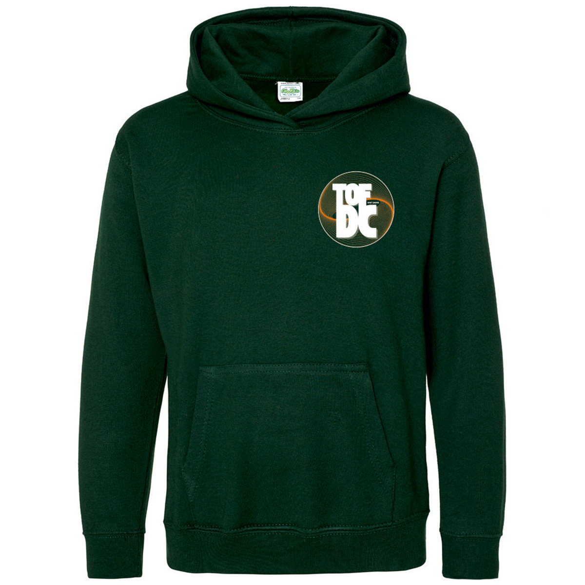 JH001B  Kids Hooded Top - Twist-O Flex - Image 2