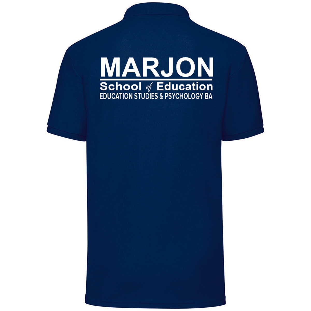 SS11 Polo Shirt - Marjon School of Education - Image 2