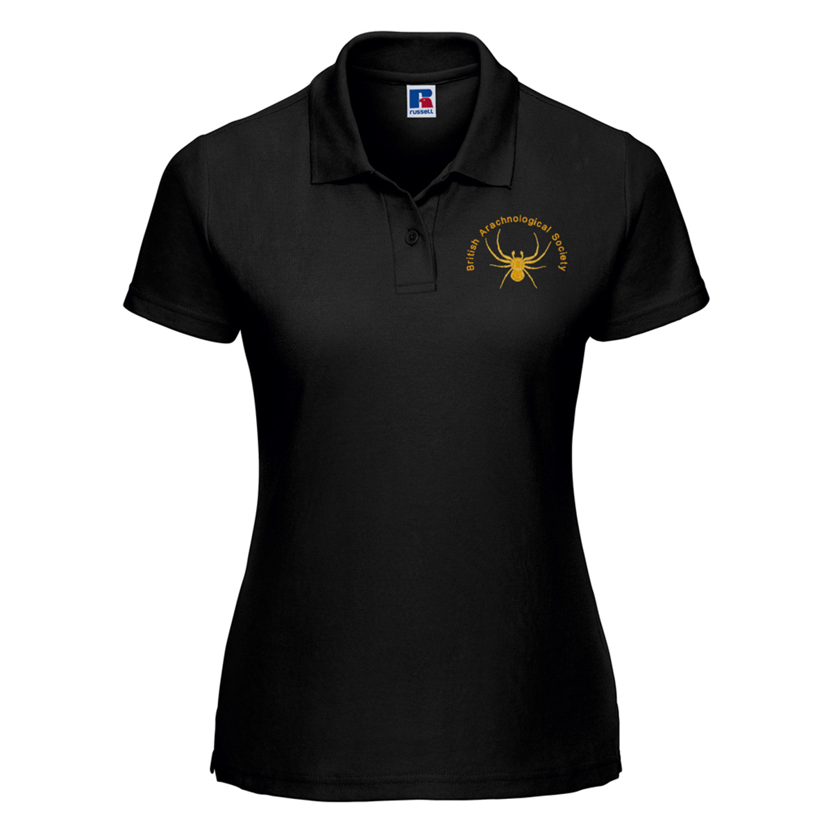 539F Female Fit Polo Shirt - British Arachnological Society - Image 4