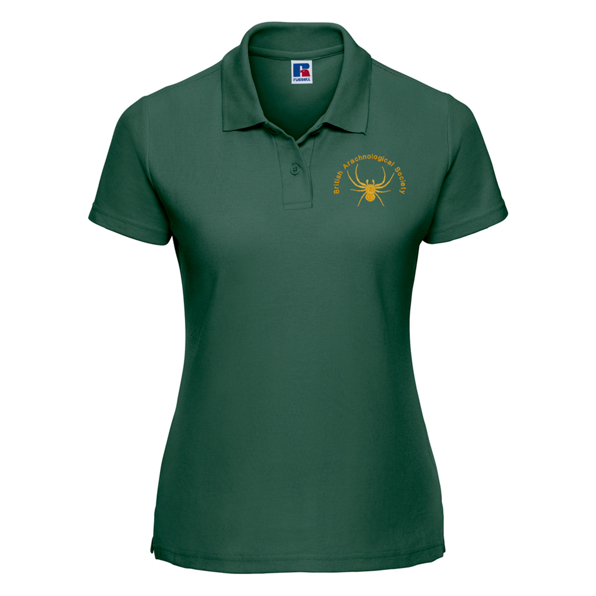 539F Female Fit Polo Shirt - British Arachnological Society - Image 3