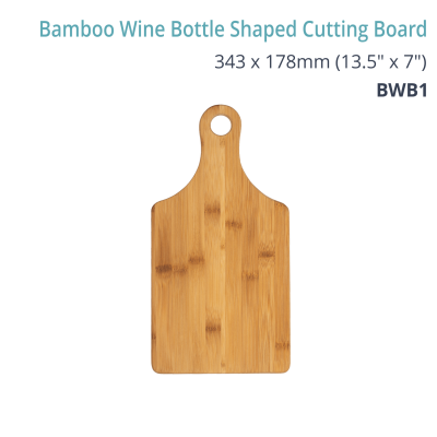 Wine bottle chopping board