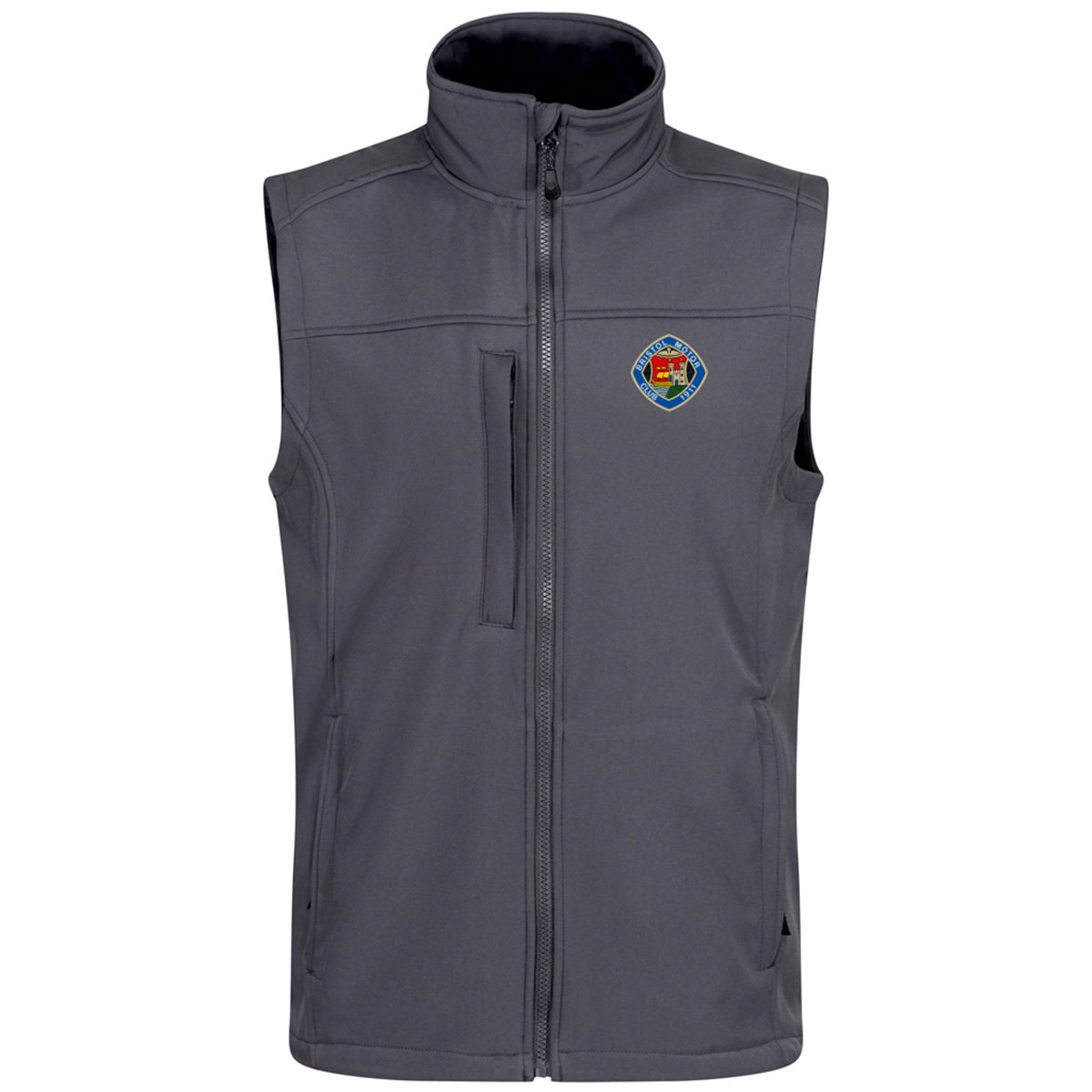 RG154 Unisex Soft Shell Gilet - Bristol Motor Club - Image 2