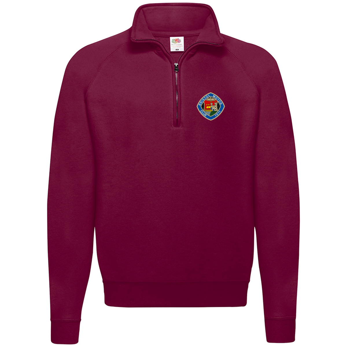 SS17 1/4 Zip Sweatshirt - Bristol Motor Club - Image 5
