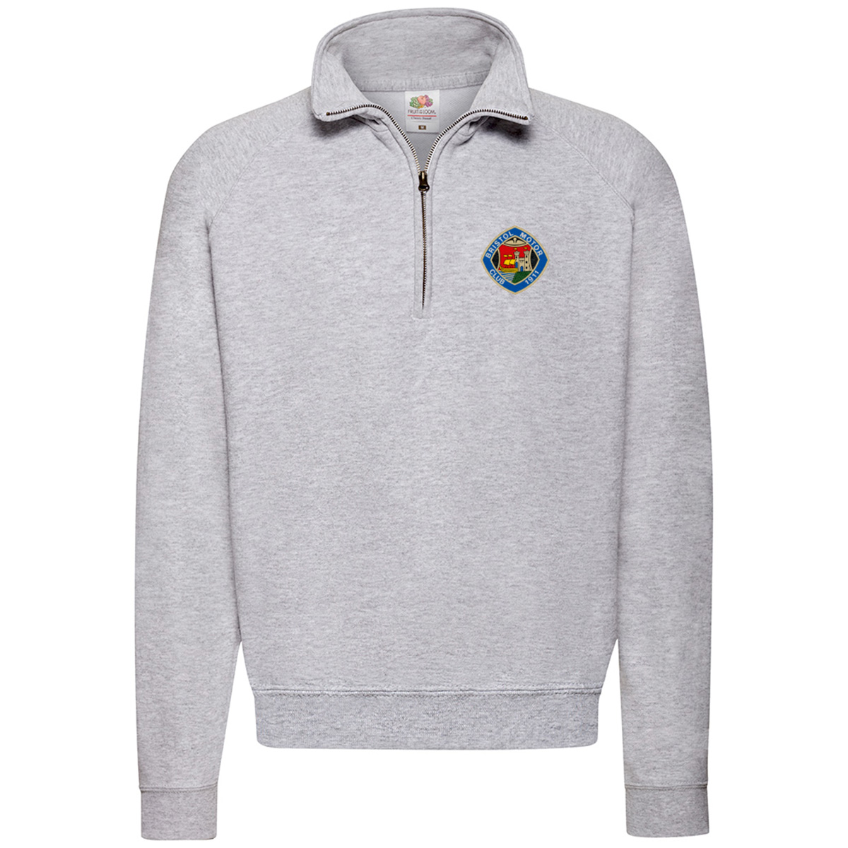 SS17 1/4 Zip Sweatshirt - Bristol Motor Club - Image 4