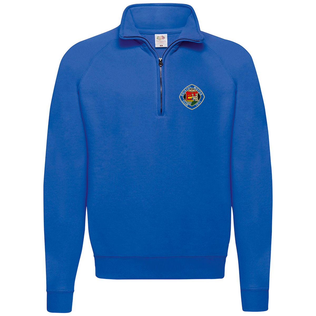 SS17 1/4 Zip Sweatshirt - Bristol Motor Club - Image 2