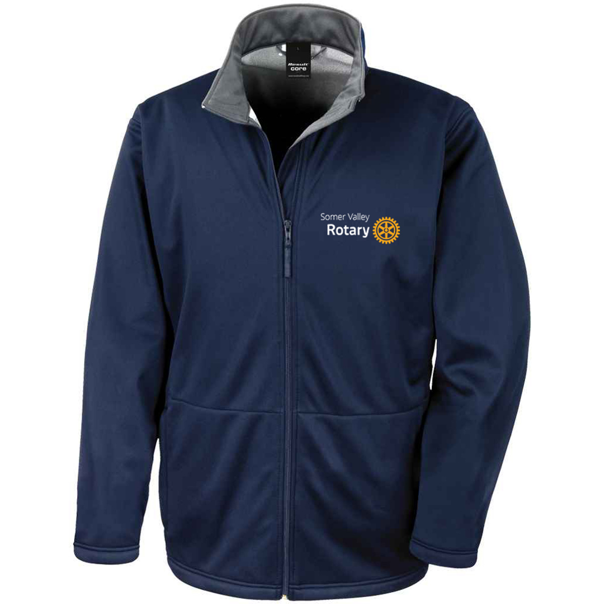 3 layer soft Shell Jacket - Somer Valley Rotary