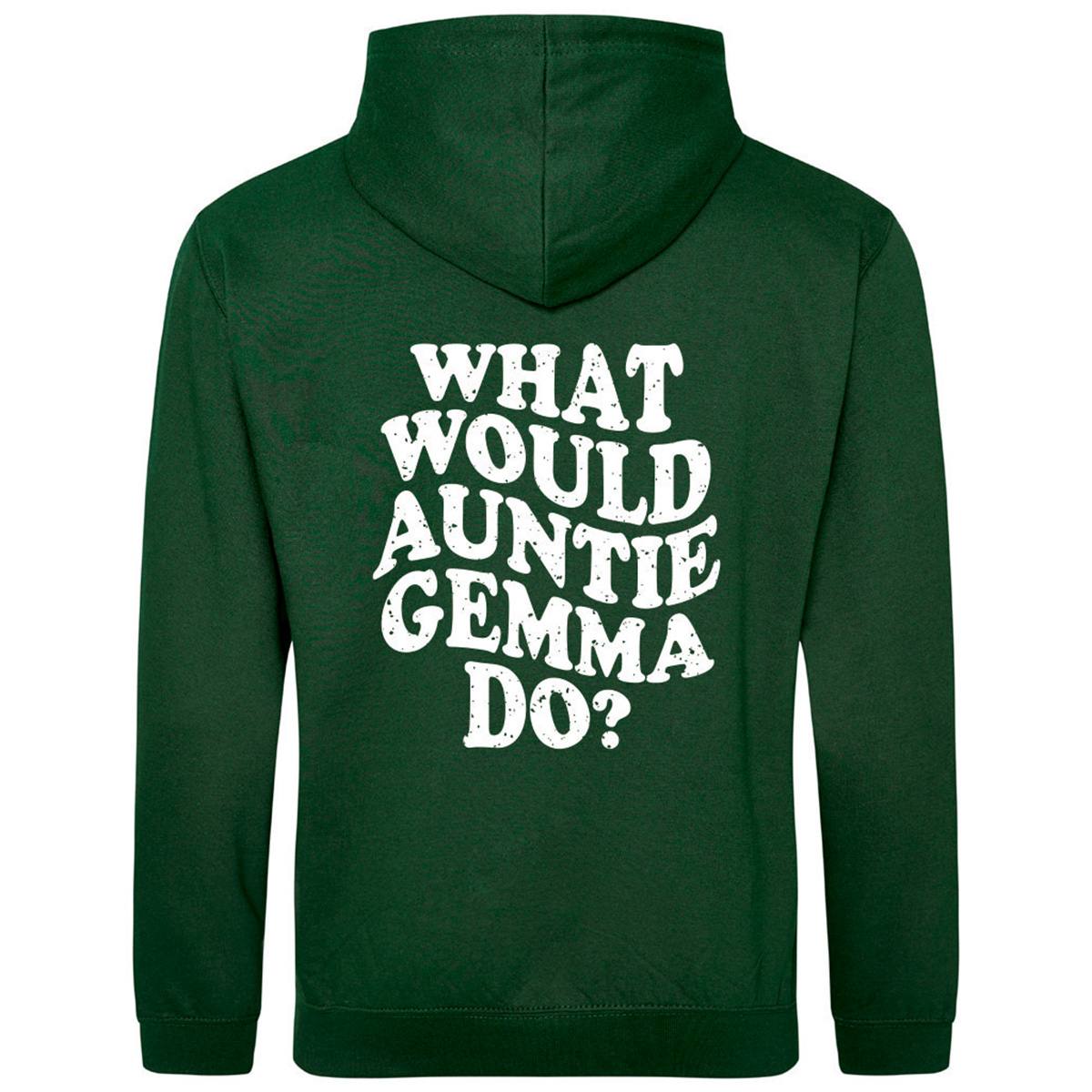 JH001 Collie Culture Club Graphic Hooded Top - What Would Auntie Gemma Do? - Image 3