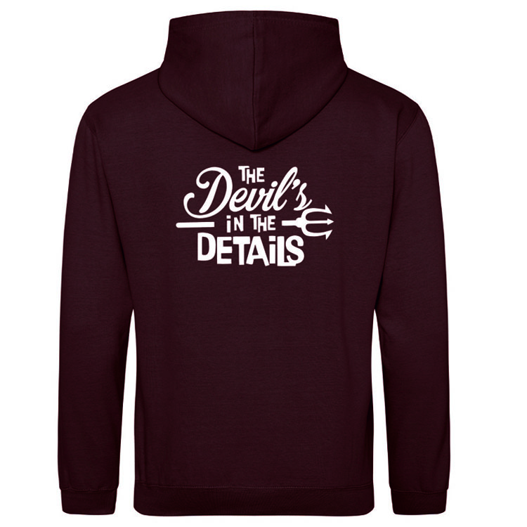 JH001 Chocolate Brown Devil in the detail